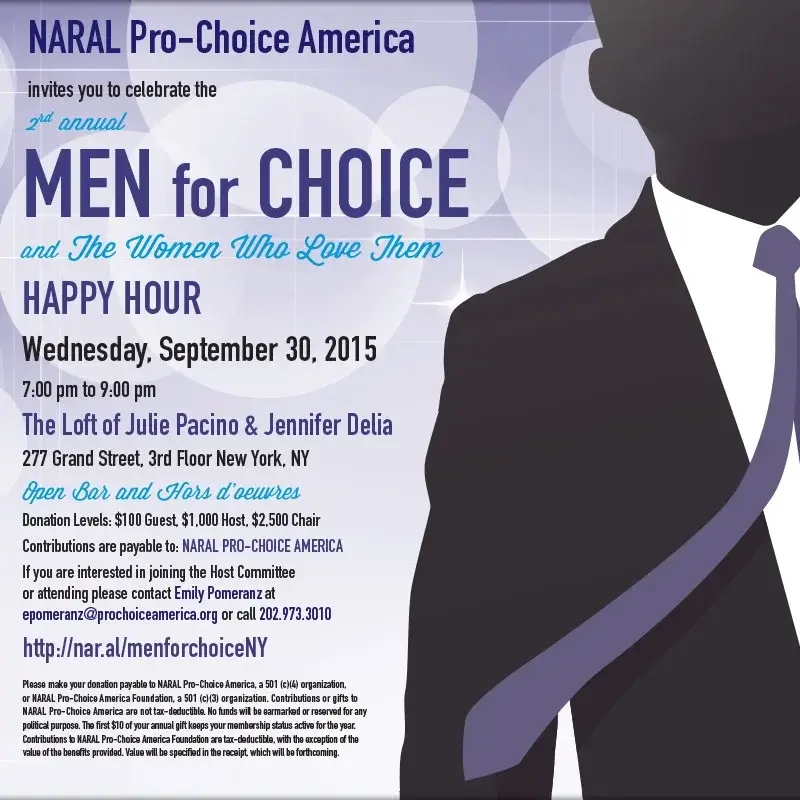 NARAL: Men for Choice (and the Women Who Love Them)